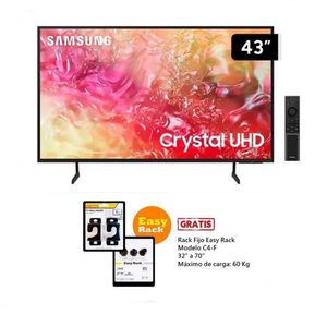 TELEVISOR 43" SAMSUNG UN43DU7000GXPE