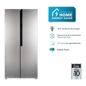 REFRIGERADORA MABE 518LT SIDE BY SIDE - MSD518LKRSS0