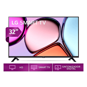 TV LG 32" LED HD WebOS 22 32LQ600BPSA