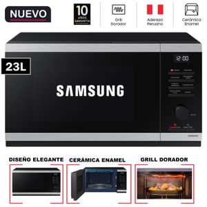 Microondas Samsung con Dorador/Grill 23L MG23DG4524ATPE