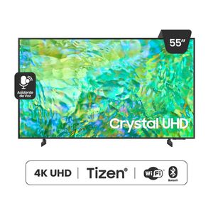 TELEVISOR SAMSUNG SMART OS TV 55” CRYSTAL UHD 4K TIZEN UN55DU8000GXPE