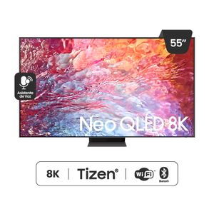 Smart TV Samsung 8K Mini LED 55" Tizen Os, Neo QLED, QN55QN700BGXPE