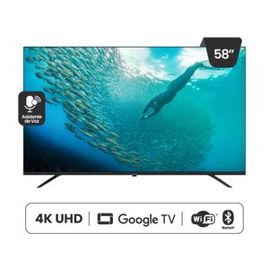 TELEVISOR PHILIPS 58” LED GOOGLE TV UHD 58PUD7019