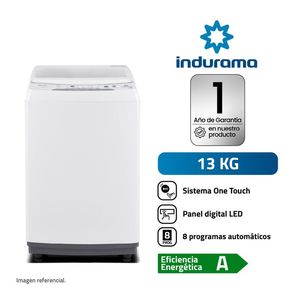LAVADORA INDURAMA DE 13 KG LRI-13BLA
