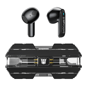 Audífono Transformers ShockWave True Wireless TF-T01 Negro