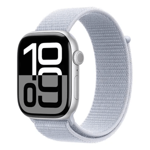 Apple Watch Serie 10 42mm Sport loop - Silver al Blue