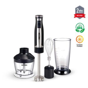 Batidora de Inmersion Record 2106100013 Negro