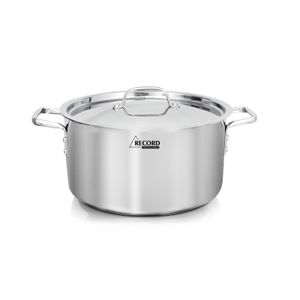 Olla Acero Inoxidable Professional Tapa Acero N°22