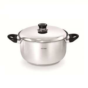 OLLA ACERO INOXIDABLE INOXSET DELUXE TAPA ACERO N°26