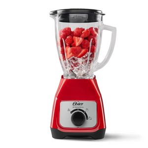 Licuadora Oster® con vaso de vidrio y control de perilla BLSTKAGRRD