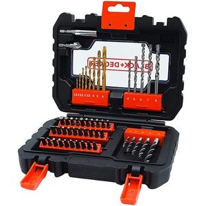 Set Atornillar Y Taladrar 50 Piezas Black+decker A7232-xj