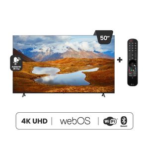 SMART TV LG 50'' LED 4K THINQ AI webOS 23 50UR871C0SA (2023) + Magic Control