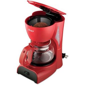 Cafetera Oster® 4 tazas roja BVSTDCDR5R053