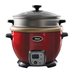 Arrocera multiusos Oster® con función sofrito y recubrimiento Bioceramic® infundido con aceite de oliva CKSTRC7129R
