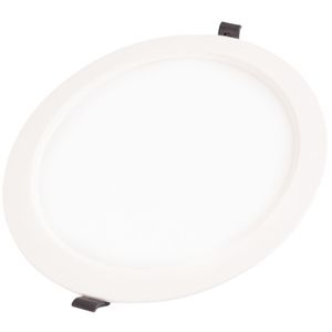 Plafón LED Tramontina Redondo de Empotrar Slim 420 lm 6 W Bivolt 6500 K Luz Blanca