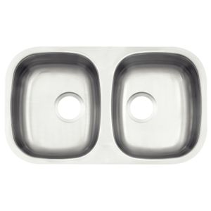 Lavadero Tramontina Isis 2C 34 BL en acero inoxidable cepillado 77x45 cm