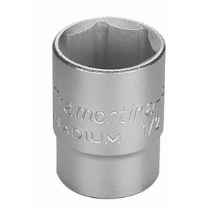 Dado Hexagonal en Acero Cromo Vanadio 24 mm - Encastre 1/2" Tramontina PRO