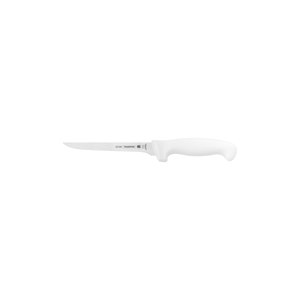 Cuchillo para Deshuesar Tramontina Profesional con Lámina en Acero Inoxidable y Mango en Polipropileno Blanco 6"