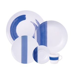 Vajilla Tramontina Soho en Porcelana Decorada 20 Piezas