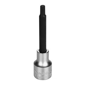 Dado Largo en Acero Cromo Vanadio Punta Multidentada 6 mm - Encastre 1/2" Tramontina PRO