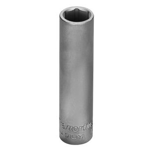 Dado Hexagonal Largo en Acero Cromo Vanádio 11 mm - Encastre 1/4" Tramontina PRO