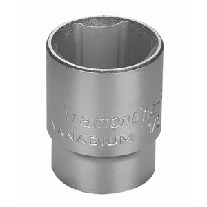 Dado Hexagonal en Acero Cromo Vanadio 27 mm - Encastre 1/2" Tramontina PRO