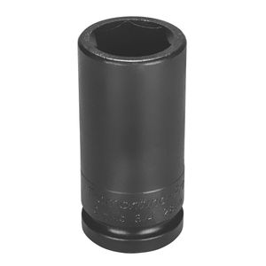 Dado de Impacto Hexagonal Largo en Acero Cromo Molibdeno 30 mm - Encastre 3/4'' Tramontina PRO