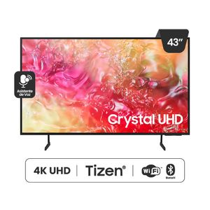 TELEVISOR SAMSUNG 43” SMART TV CRYSTAL UHD 4K UN43DU7000GXPE