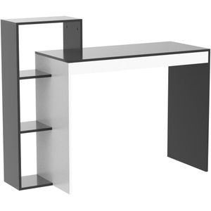 Escritorio Librero Moderno Negro