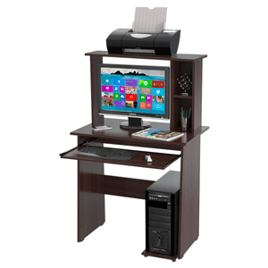 Escritorio Computo Estante Wengue