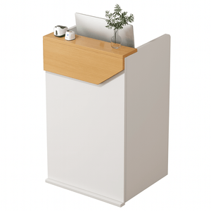 Counter de Recepción Melamina Malva 60cm